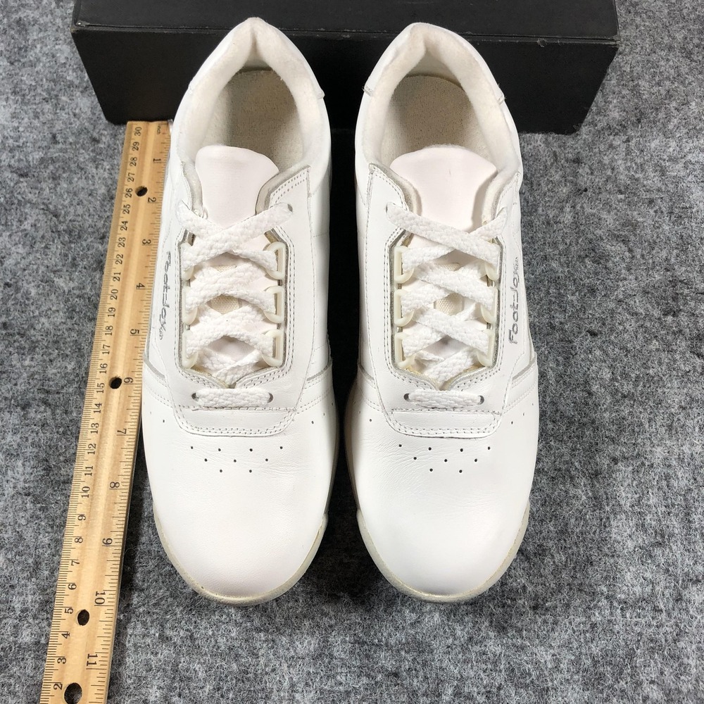 Vintage FootJoy JoyWalkers Shoes Womens Size 7M Leather Walking Golf 90s 64964 - Picture 10 of 11